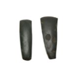 TWO HIGHLANDS STONE AXE HEADS, PAPUA NEW GUINEA