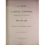 An Alphabet of Capital Letters Selected