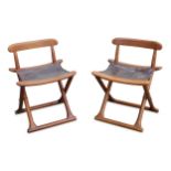 A pair of Bermudes folding chairs by Starbay