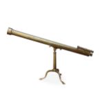 A 'Ross London' pattern 373B brass telescope