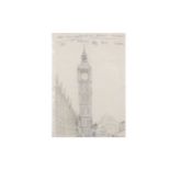 Stephen Wilthsire (British) 'Small Drawing (Big Ben)'