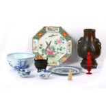 A collection of Chinese items.