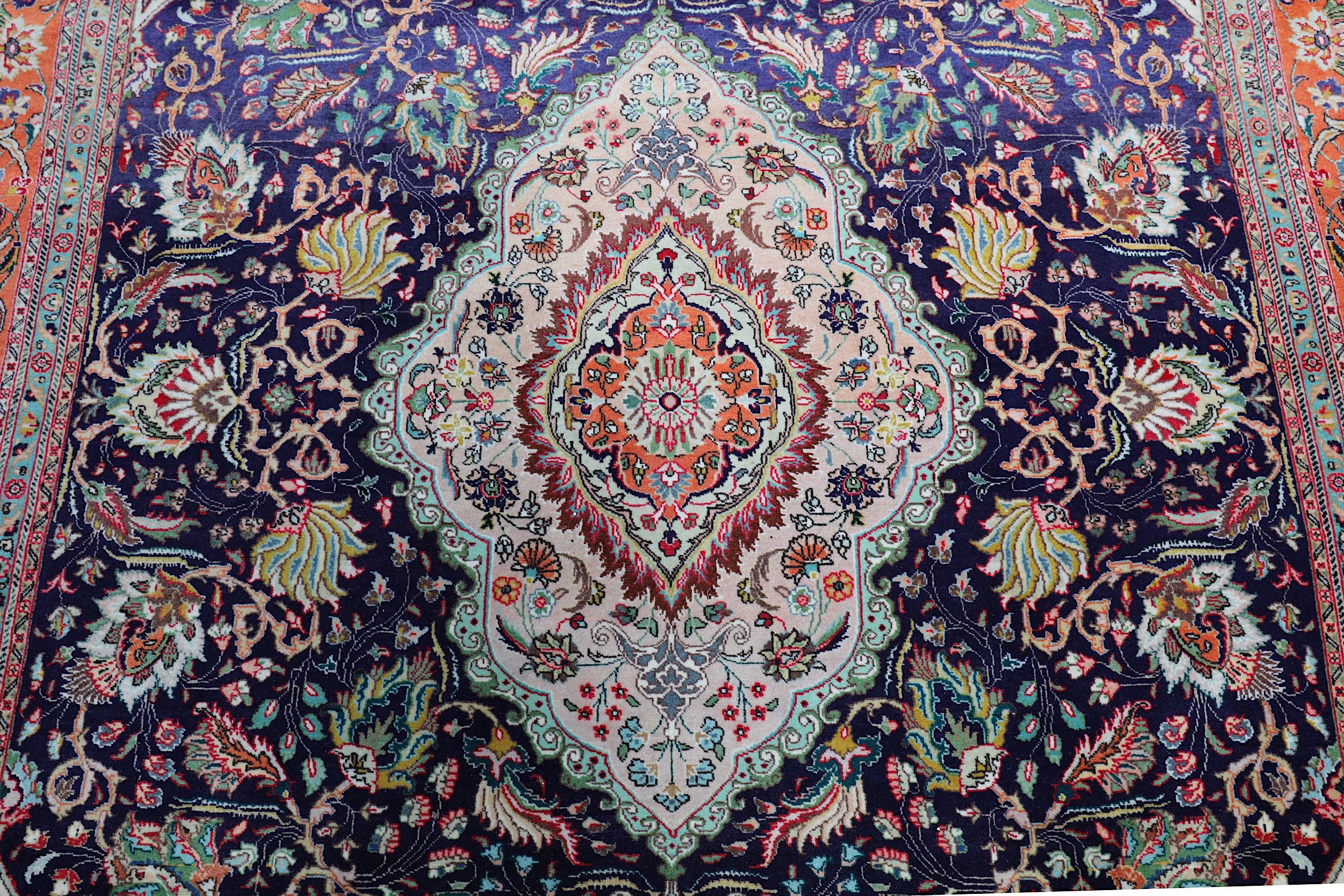 A FINE TABRIZ CARPET, NORTH-WEST PERSIA - Image 3 of 7