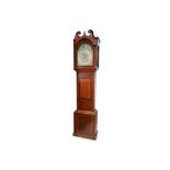 A Victorian mahogany longcase clock