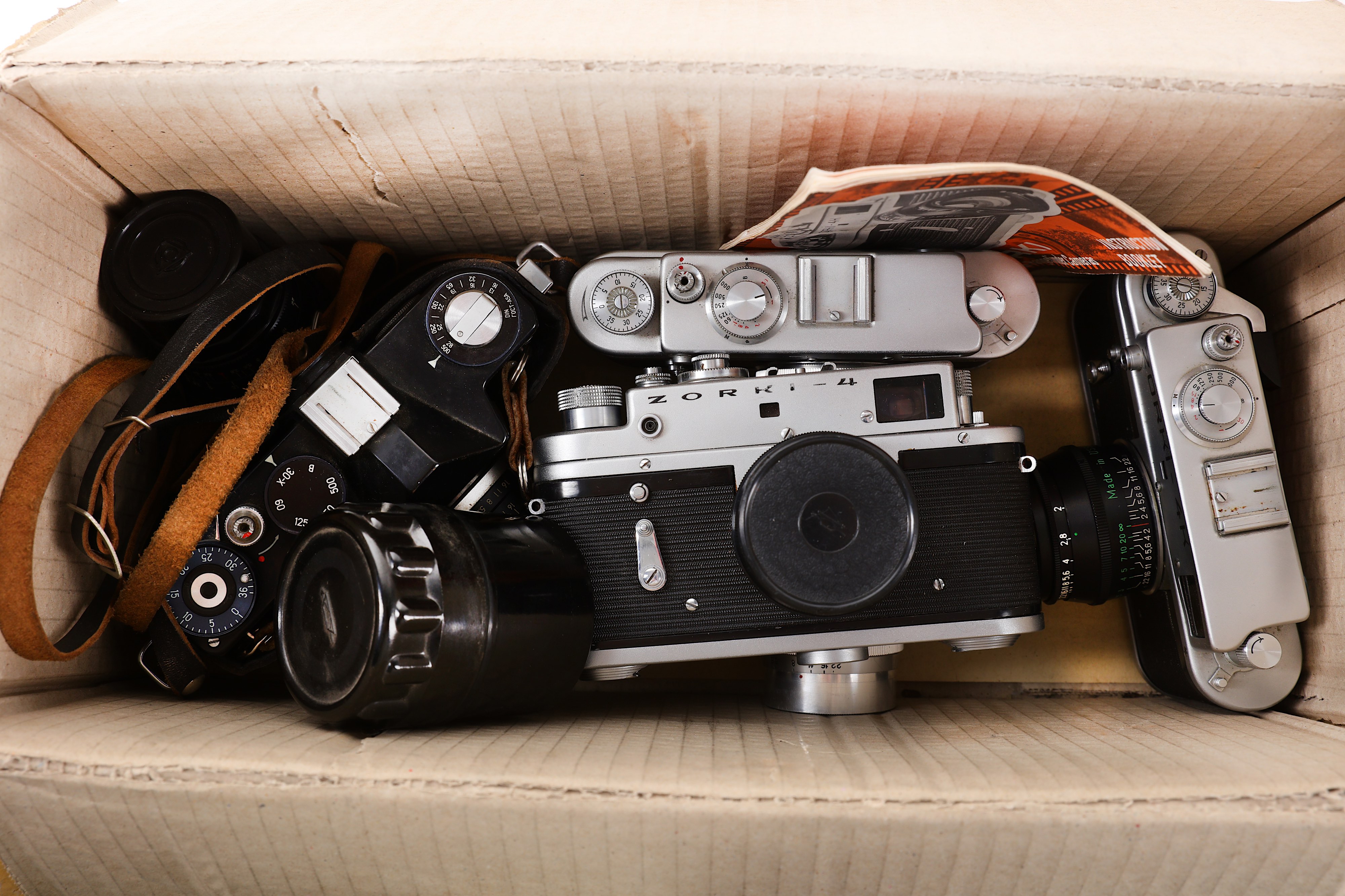 Russian Rangefinder Cameras (3) - Image 2 of 2