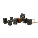 A Group of TLR Cameras