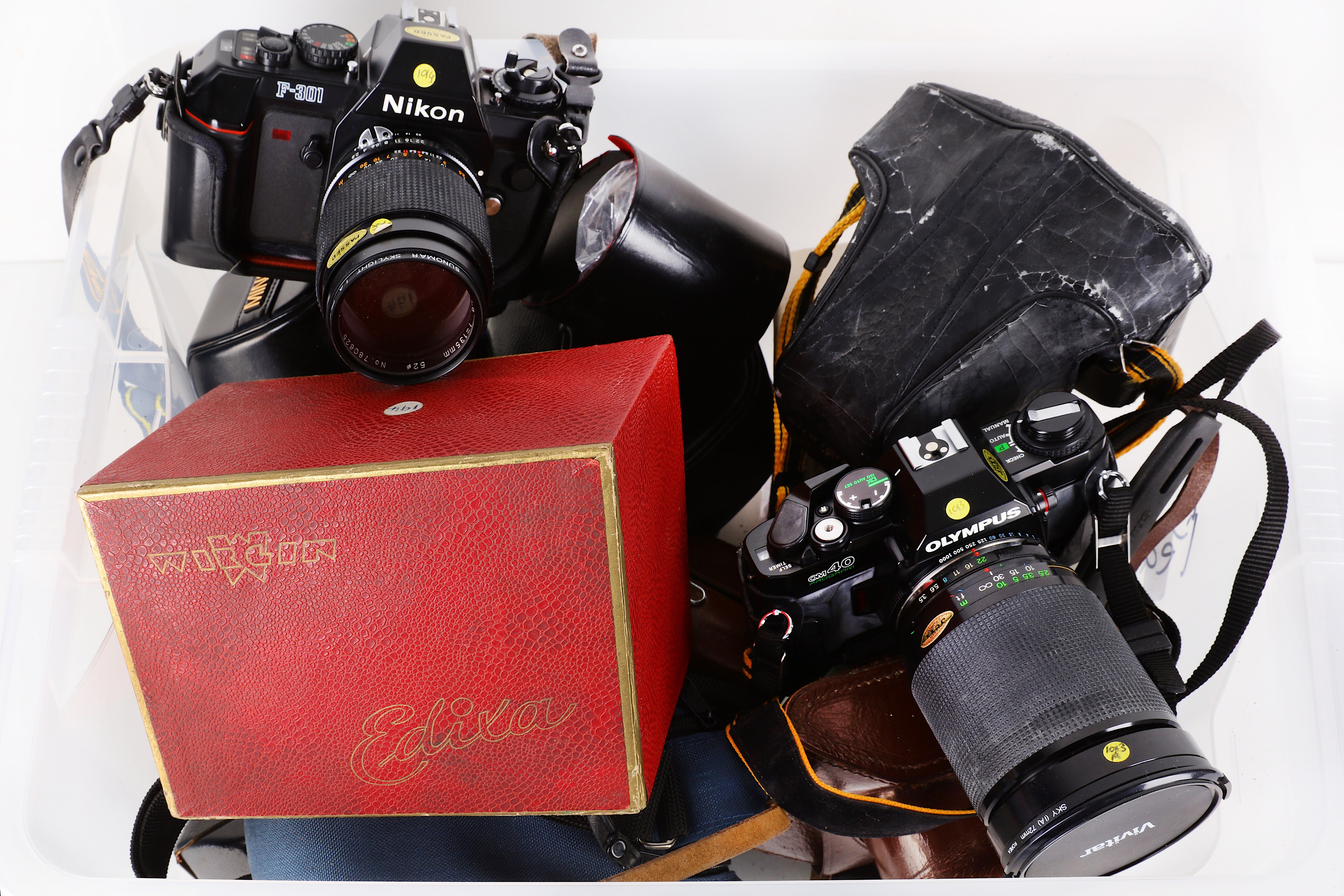 A Box of SLR Cameras - Image 2 of 2