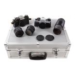 A Comprehensive Rolleiflex SL35E Camera Outfit