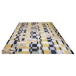 Rimo Designs Silk And Wool Geometric Rug