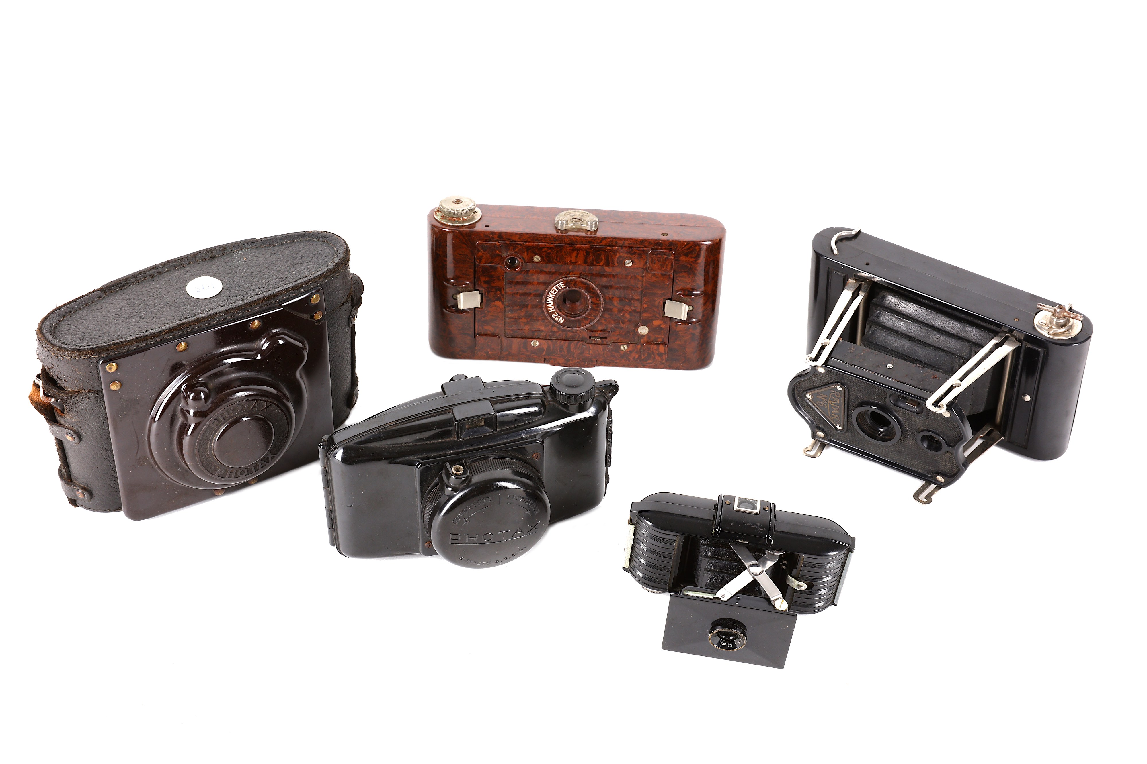 A Group of Bakelite Cameras
