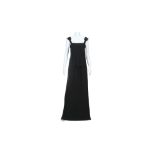 Fendi Black Abito Double Cady Dress