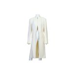 Alexander McQueen Cream Dress Coat