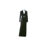 Azzaro Black Velvet Dress