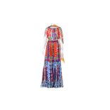 Dolce and Gabbana Silk Scarf Dress