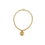 Chanel Filigree Pendant Necklace