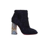 Christian Louboutin Blue Poodle Hilconico Boots