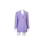 Chanel Lilac Boucle Jacket