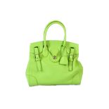 Ralph Lauren Lime Green Soft Ricky Bag