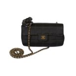 Chanel Black Timeless Silk Crossbody