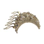 Chanel Half Moon Barrette