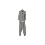 Versace Instante Men's Herring Bone Trouser Suit