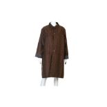 Fendi Reversible Zucca Rain Coat