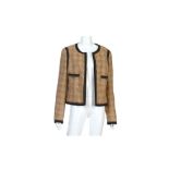 Chanel Biscuit Wool Jacket
