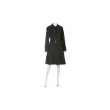 Chanel Black Cashmere Coat