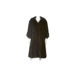 Zwirn Mahogany Glossy Mink Coat