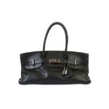 Hermès Black JPG Shoulder Birkin