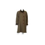 Yves Saint Laurent Khaki Coat