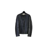 Gucci Men's Special Order Black Python Jacket