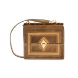 Gucci Vintage Beige Bamboo Shoulder Bag