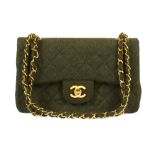 Chanel Moss Green Wool 2.55 Bag