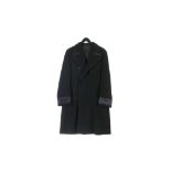 Gucci Men's Black Wool and Silk Coat