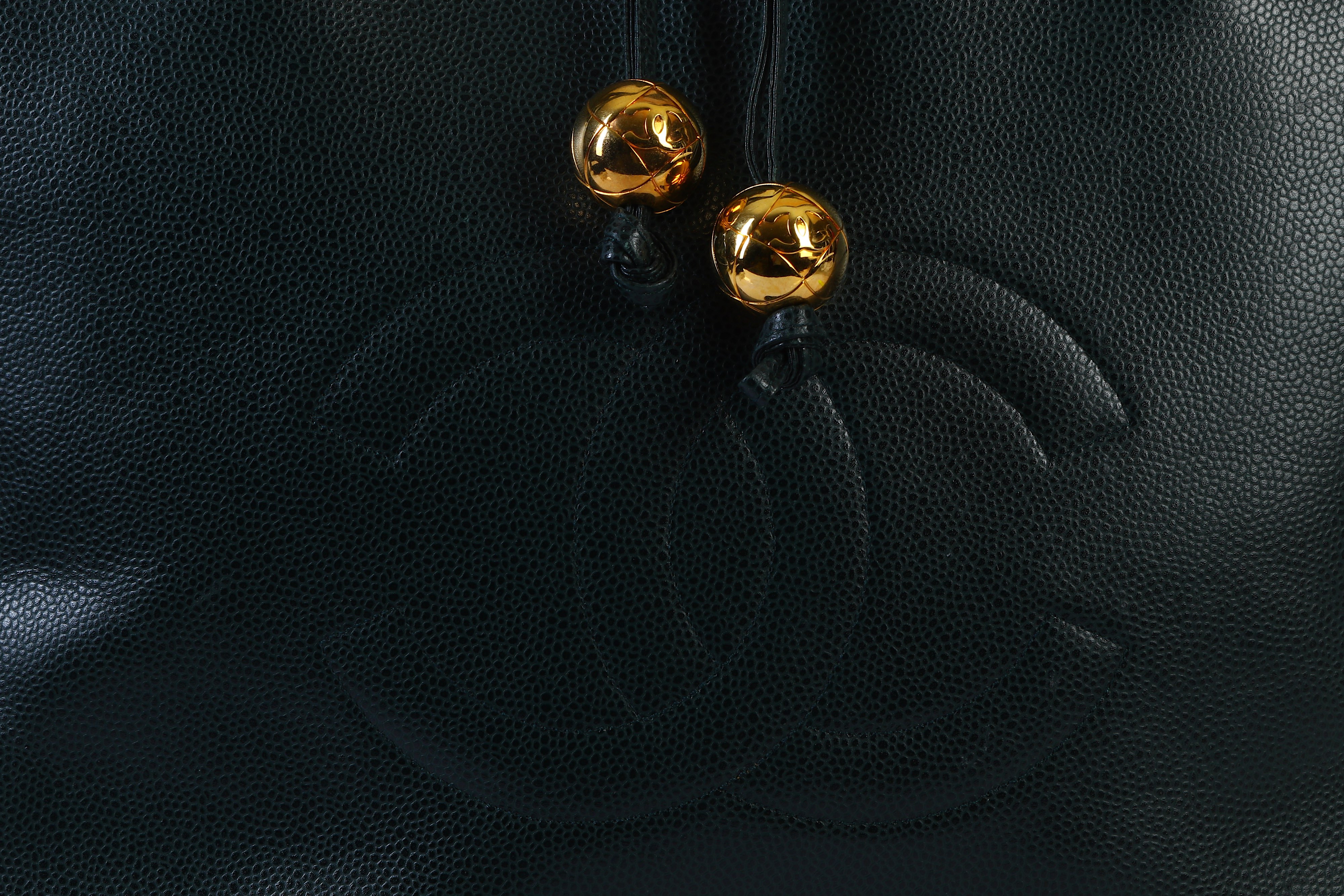 Chanel Green Caviar Shopper - Image 2 of 8
