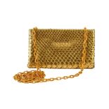 Tom Ford Gilt Python Cross Body Bag