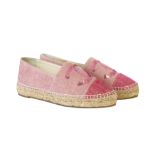 Chanel Pink Espadrilles