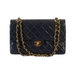 Chanel Navy Classic Double Flap Bag