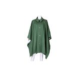 Burberry Green Gabardine Cape