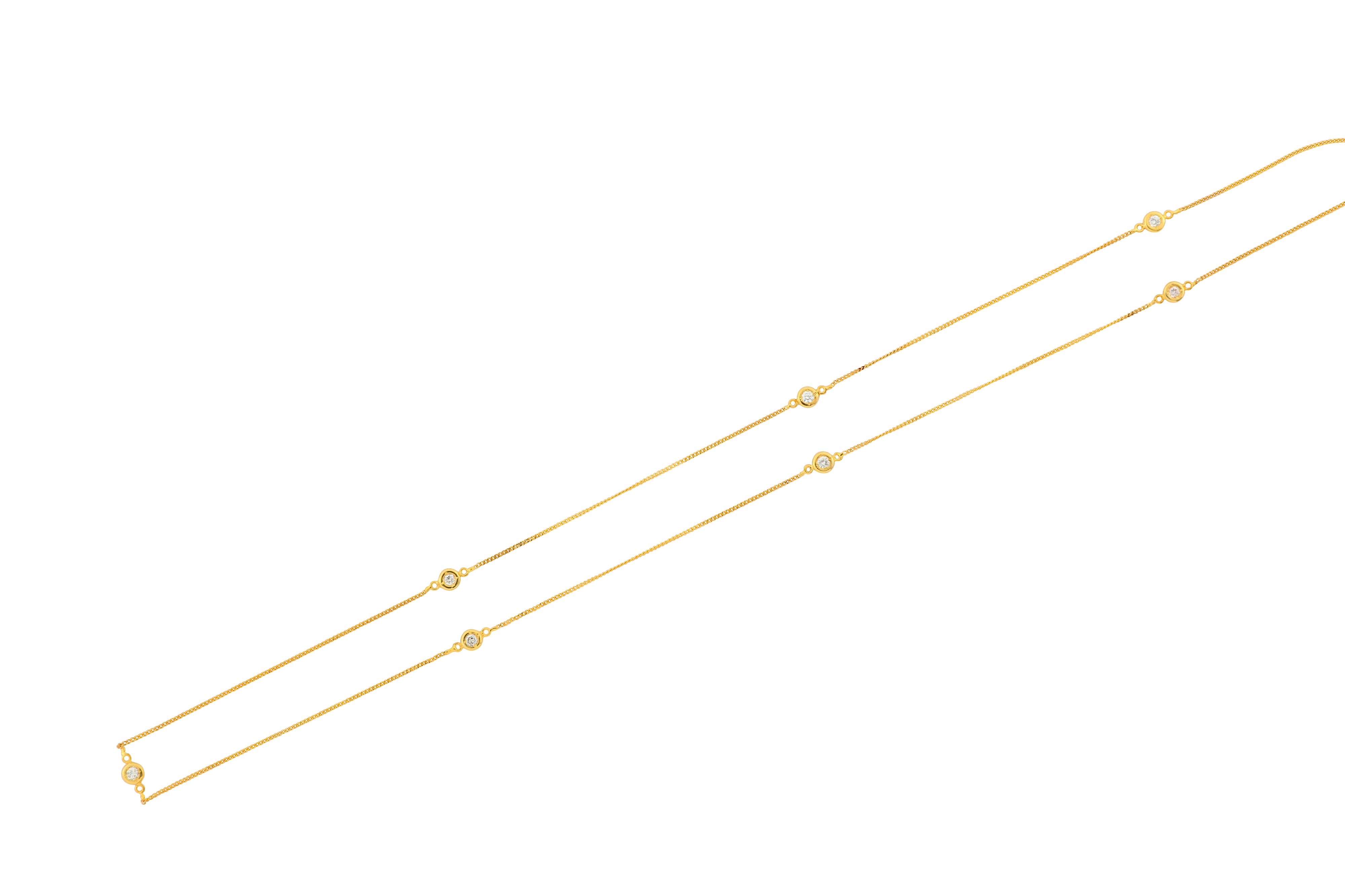 A diamond-set longchain