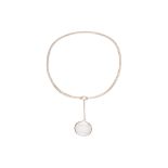 A rock crystal pendant necklace, by Torun for Georg Jensen