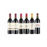 Six Bottles of Top Flight Bordeaux