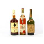 A seclection of European Brandies