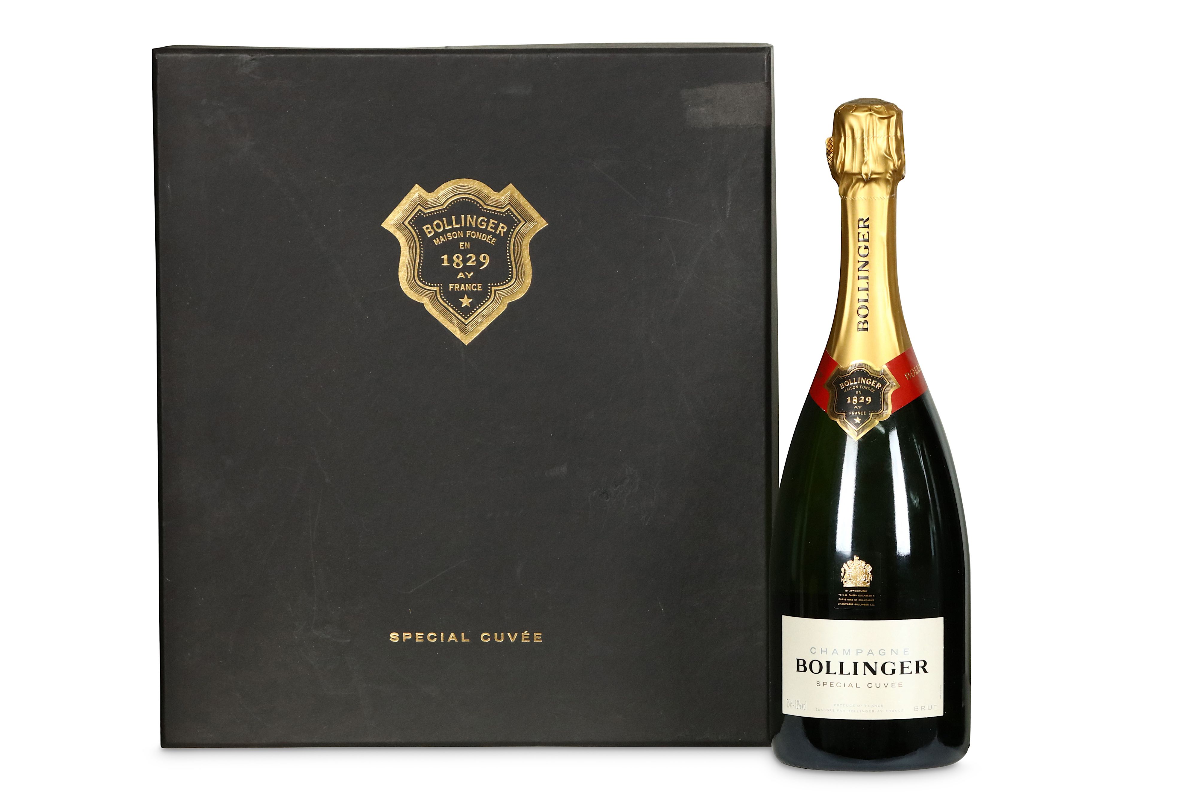 Bollinger Special Cuvee NV With Glasses