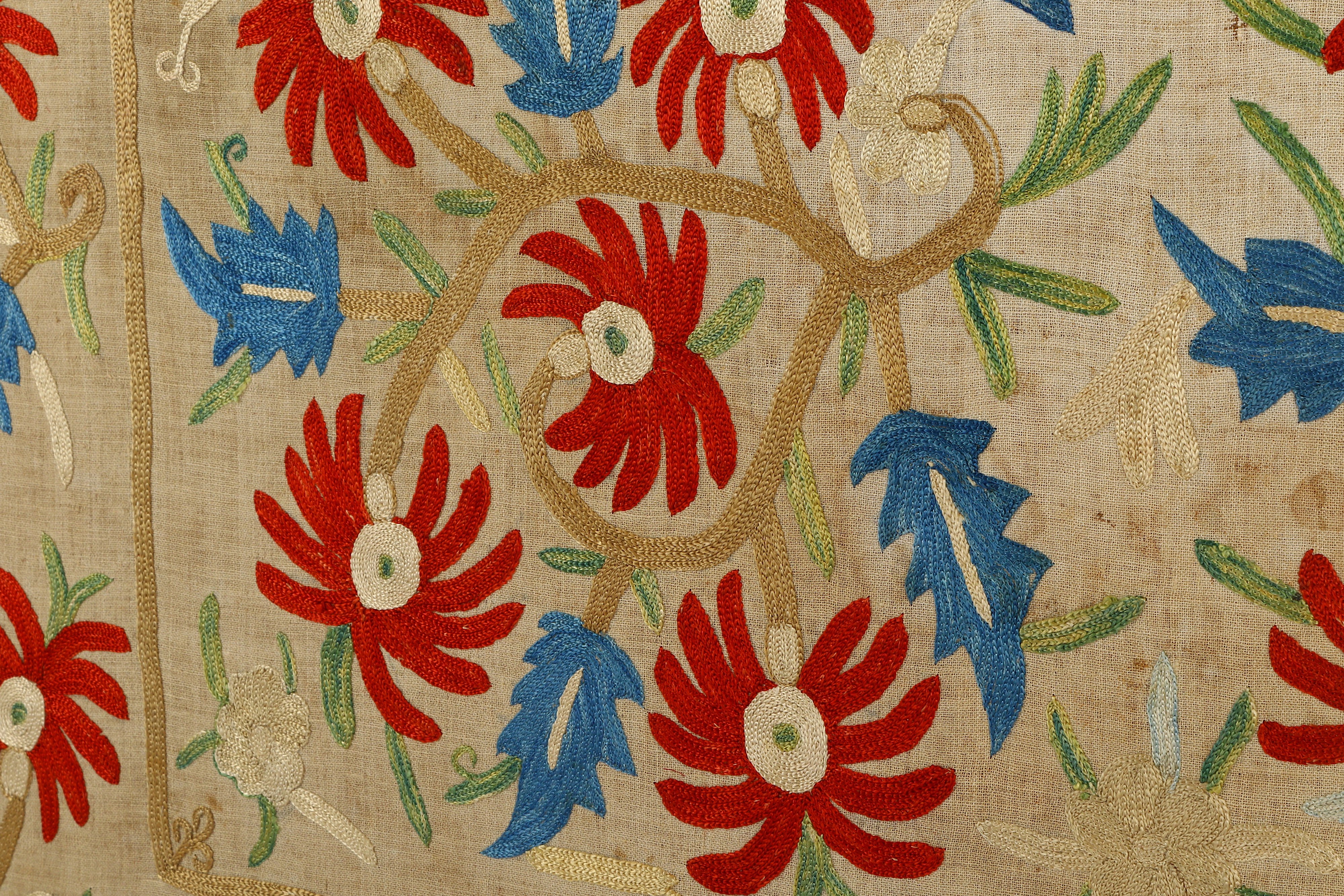 AN OTTOMAN EMBROIDERED PANEL (BOCHA) - Image 7 of 9