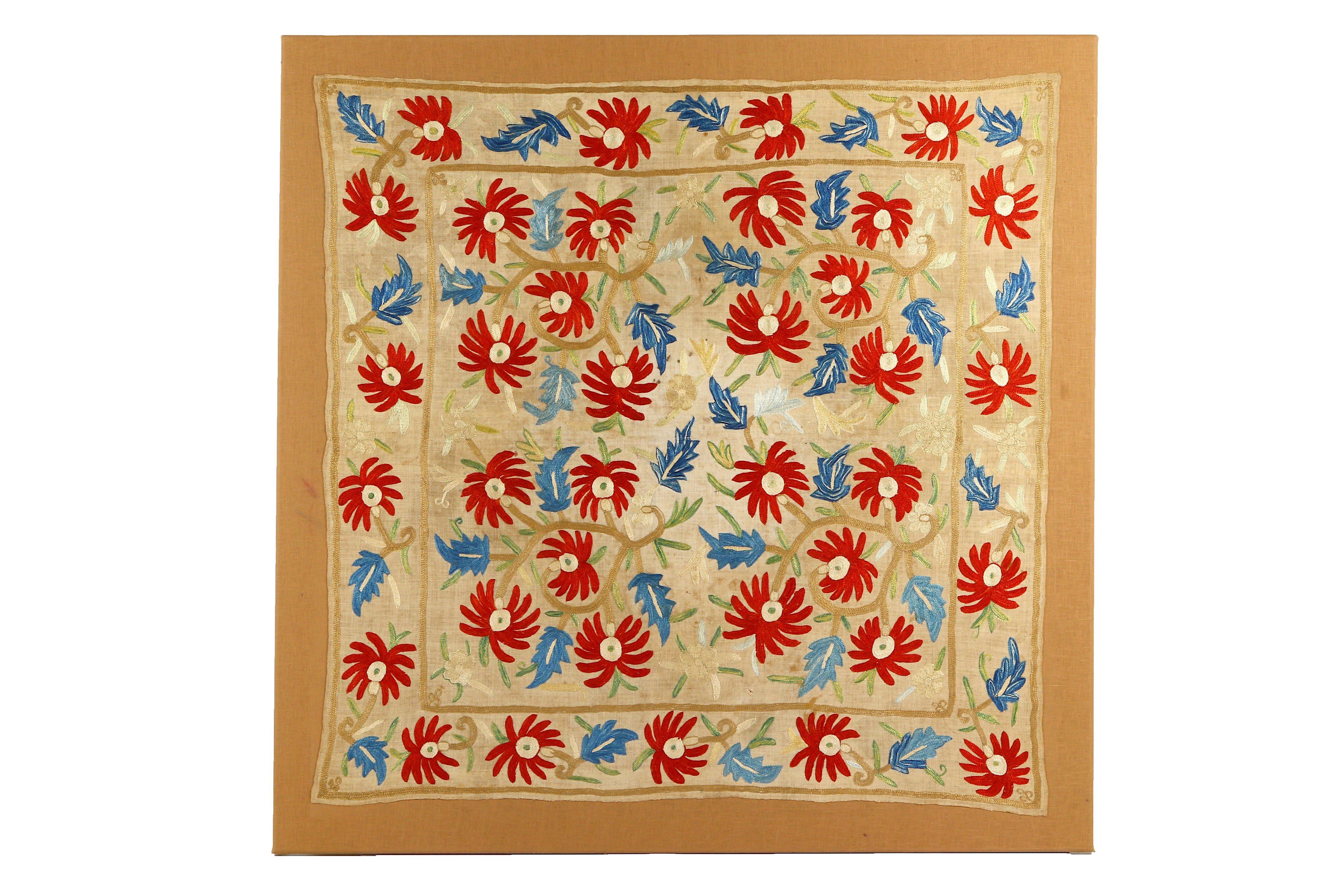 AN OTTOMAN EMBROIDERED PANEL (BOCHA)