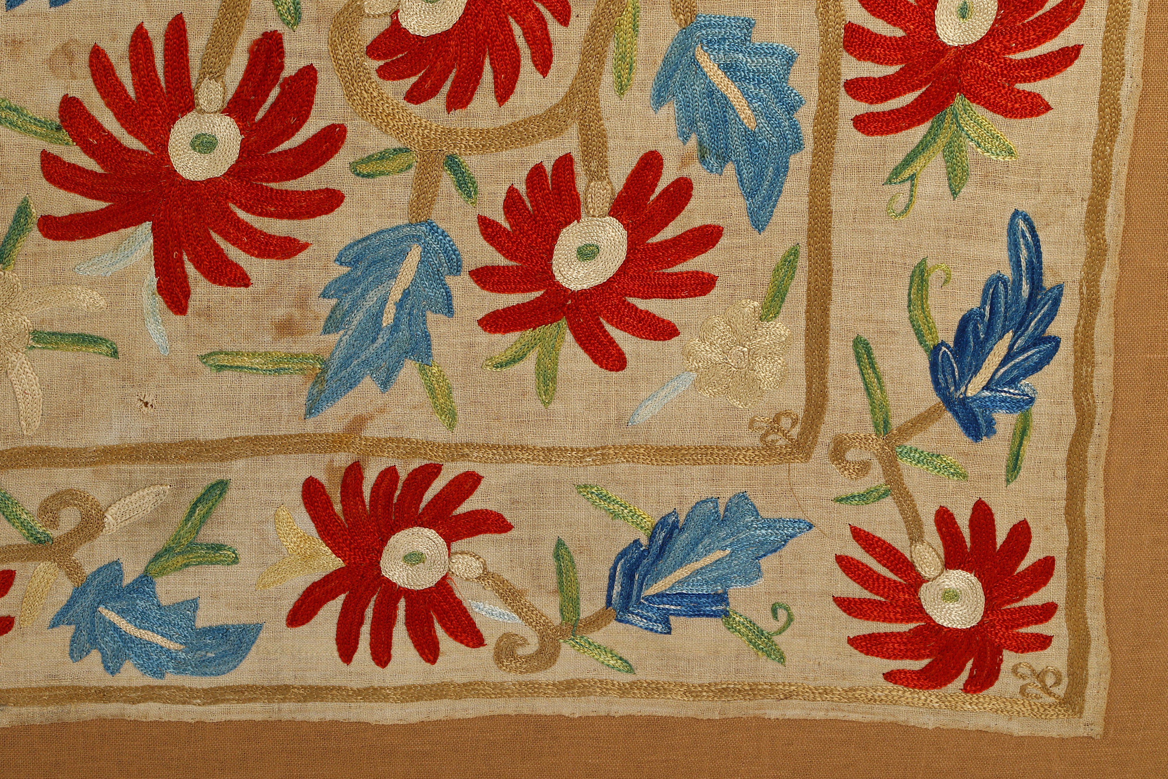 AN OTTOMAN EMBROIDERED PANEL (BOCHA) - Image 6 of 9