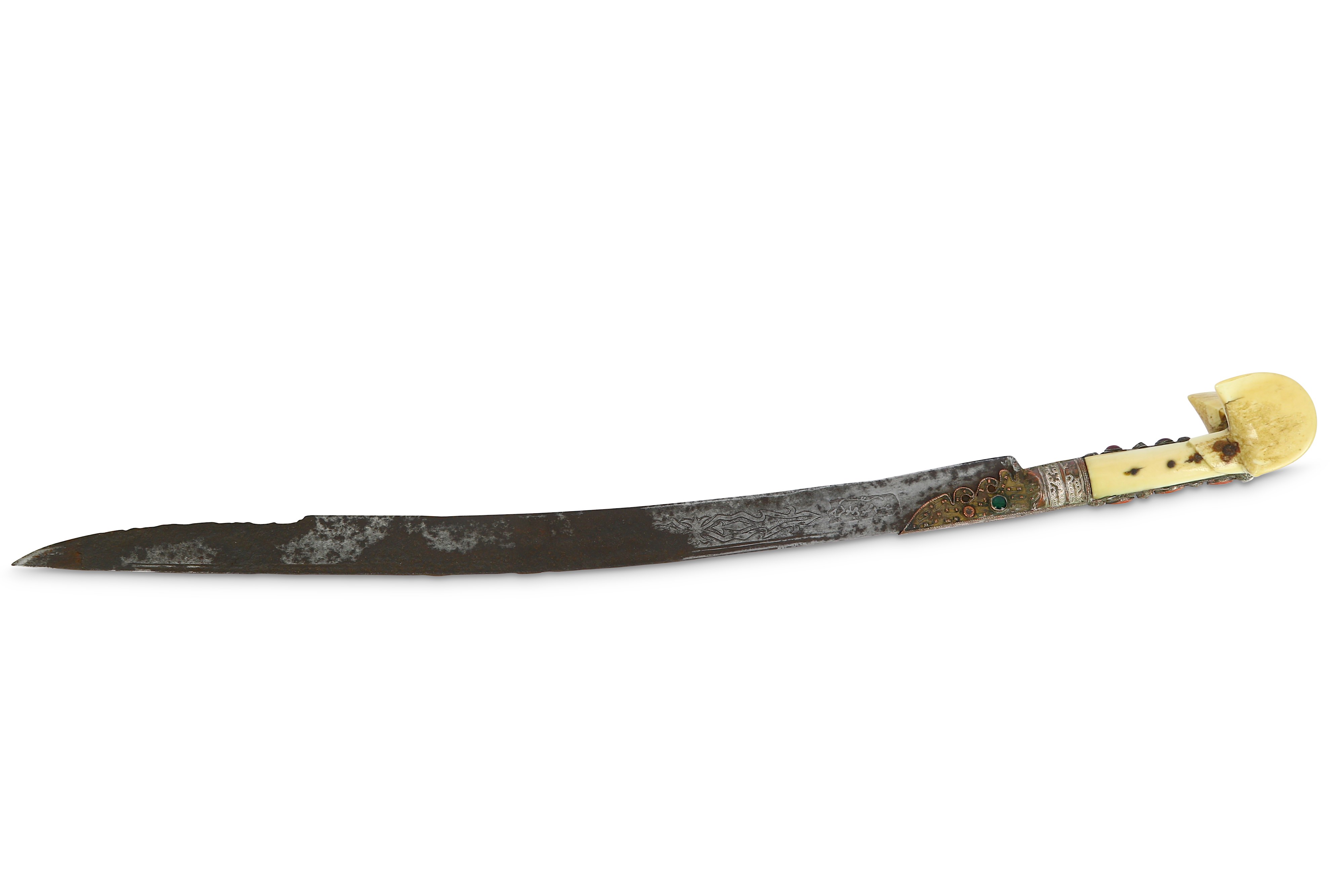 19TH CENTURY OTTOMAN YATAGHAN SWORD - Image 4 of 7