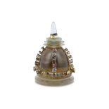 A ROCK CRYSTAL DEVOTIONAL STUPA